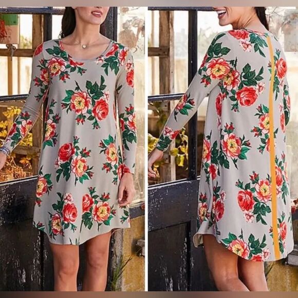 Matilda Jane Women's Say I'm A Dreamer Scoop Neck Floral Dress Size M‎ - Picture 1 of 8